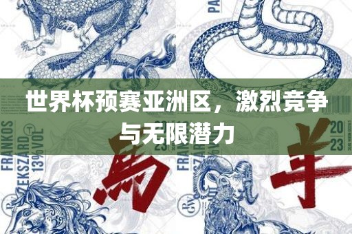 世界杯预赛亚洲区，激烈竞争与无限潜力洛阳市法福文化传播有限公司