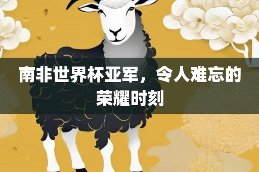 南非世界杯亚军，令人难忘的荣耀时刻