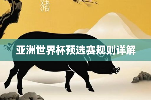 亚洲世界杯预选赛规洛阳市法福文化传播有限公司则详解