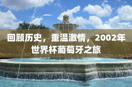 回顾历史，重温激情，2002年世界杯葡萄牙之旅洛阳市法福文化传播有限公司