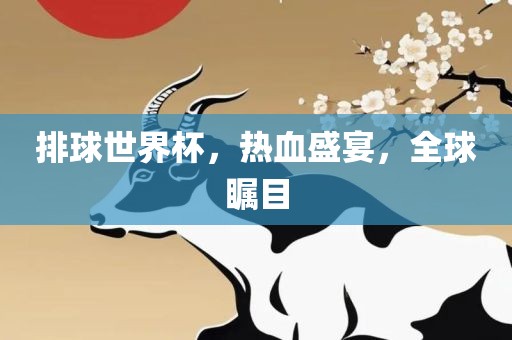 排球世界杯，热血盛宴，全球瞩目