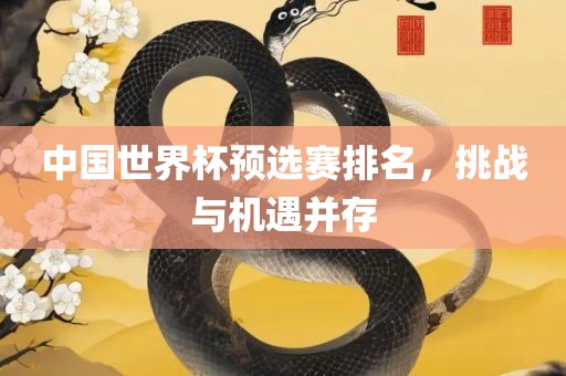 中国世界杯预选赛排名，挑战与机遇并存