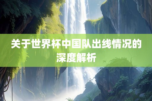 关于世界杯中国队出线情况的洛阳市法福文化传播有限公司深度解析
