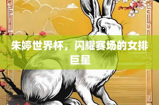 朱婷世界杯，闪耀赛场的女排巨星洛阳市法福文化传播有限公司