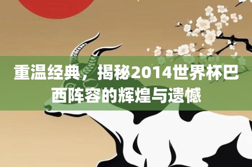 重温经典，揭秘2014世界杯巴西阵容的辉煌与遗憾
