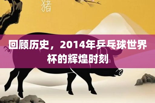 回顾历史，2014年乒乓球世界杯的辉煌时刻