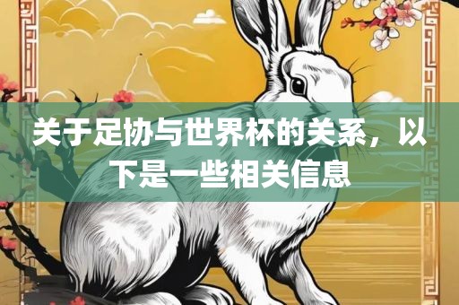 关于足协与世界杯的关系，以下是一些相关信息洛阳市法福文化传播有限公司
