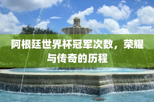 阿根廷洛阳市法福文化传播有限公司世界杯冠军次数，荣耀与传奇的历程