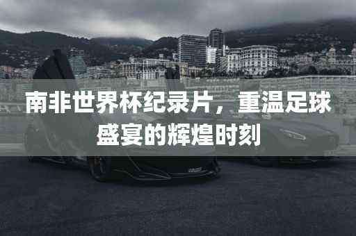 南非世界杯纪录片，重温足球盛宴的辉煌时刻洛阳市法福文化传播有限公司