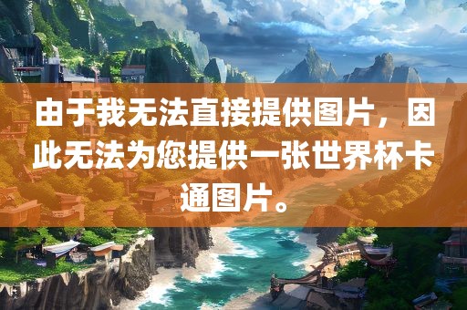 由于我无法直接提供图片，因此无法为您提供一张世界杯卡通图片。洛阳市法福文化传播有限公司