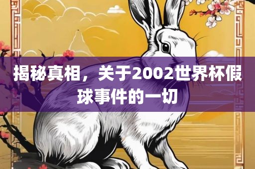 揭秘真相，关于2002世界杯假球事件的一切