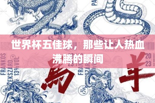 世界杯五佳球，那些让人热血沸腾的瞬间