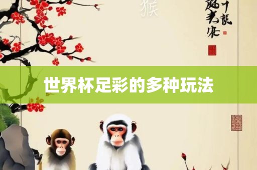 世界杯足彩的多种玩法