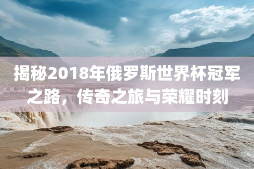 揭秘2018年俄罗斯世界杯冠军之路，传奇之旅与荣耀时刻洛阳市法福文化传播有限公司