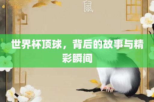 世界杯顶球，背后的故事与精彩瞬间
