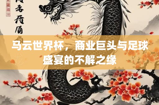 马云世界杯，商业巨头与足球盛宴的不解之缘洛阳市法福文化传播有限公司