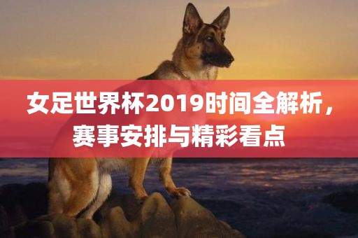 女足世界杯2019时间全解析，赛事安排与精彩看点