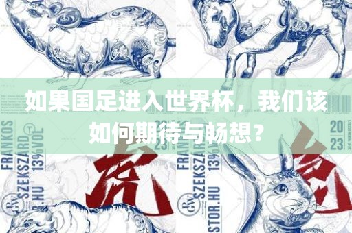 如果国足进入世界杯，我们该如何期待与畅想？洛阳市法福文化传播有限公司