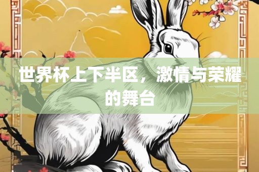 世界杯上下半区，激情与荣耀的舞台