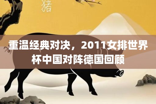 重温经典对决，2011女排世界杯中国对阵德国回顾