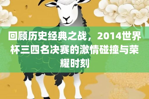 回顾历史经典之战，2014世界杯三四名决赛的激情碰撞与荣耀时刻