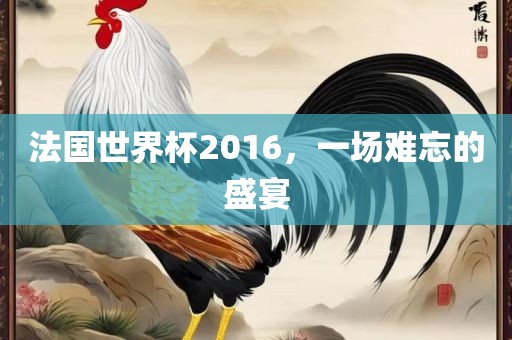 法国世界杯2016，一场难忘的盛宴