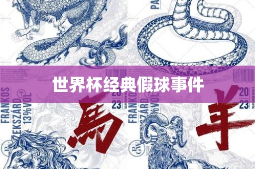 世界杯经典假球事件