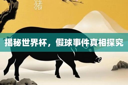 揭秘世界杯，假球事件真相探究