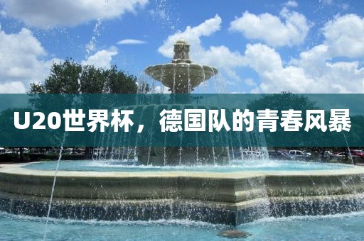 U20世界杯，德国队的青春风暴