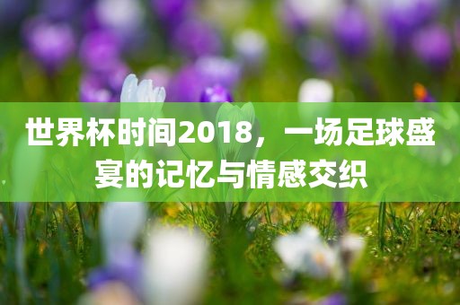 世界杯时间2018，一场足球盛宴的记忆与情感交织