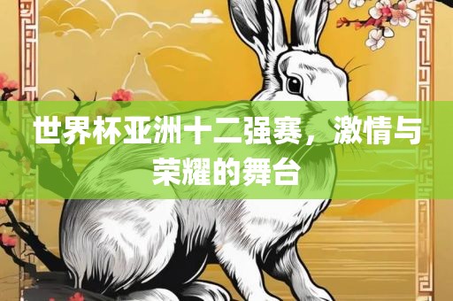 世界杯亚洲十二强赛，激情与荣耀的舞台