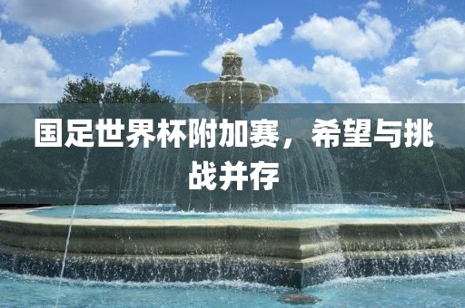 国足世界杯附加赛，希望与挑战并存