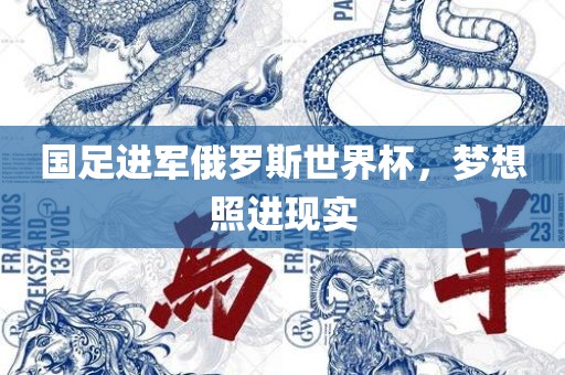 国足进军俄罗斯世界杯，梦想照进现实