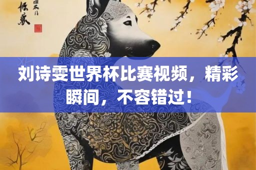 刘诗雯世界杯比赛视频，精彩瞬间，不容错过！
