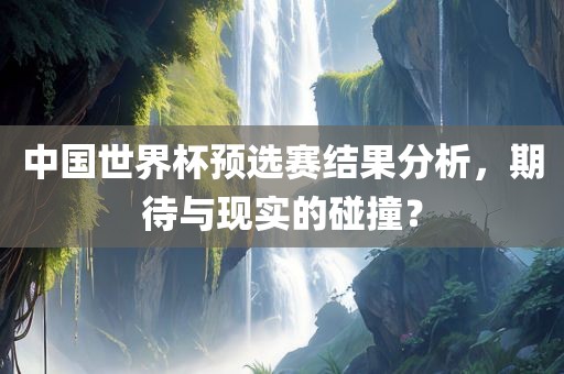 中国世界杯预选赛结果分析，期待与现实的碰撞？