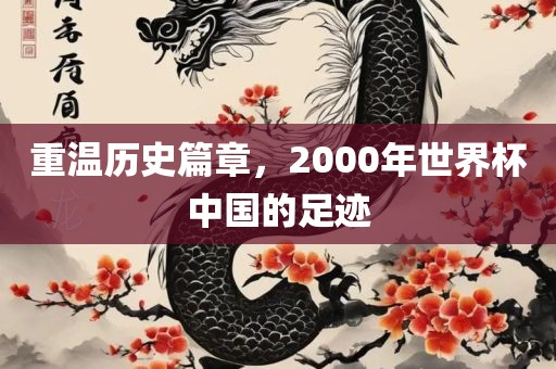 重温历史篇章，2000年世界杯中国的足迹