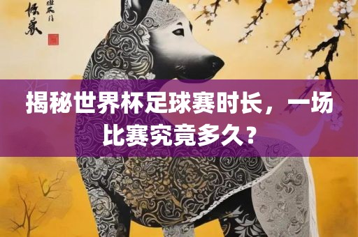揭秘世界杯足球赛时长，一场比赛究竟多久？