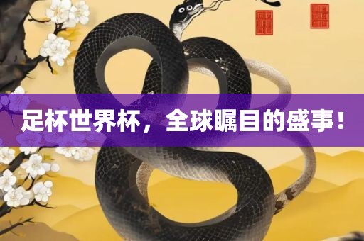 足杯世界杯，全球瞩目的盛事！