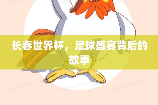 长春世界杯，足球盛宴背后的故事