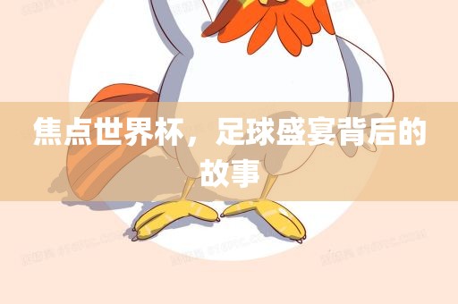 焦点世界杯，足球盛宴背后的故事