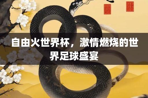 自由火世界杯，激情燃烧的世界足球盛宴