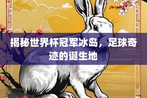 揭秘世界杯冠军冰岛，足球奇迹的诞生地
