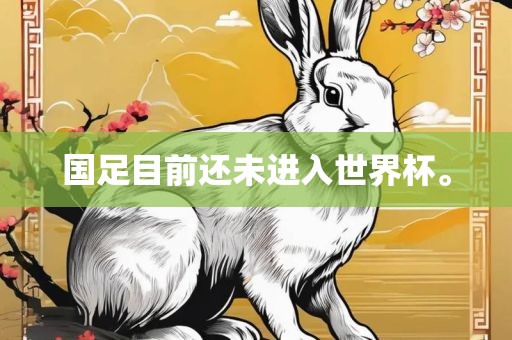 国足目前还未进入世界杯。