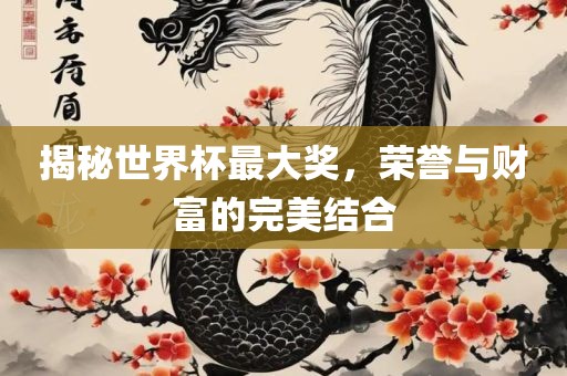 揭秘世界杯最大奖，荣誉与财富的完美结合