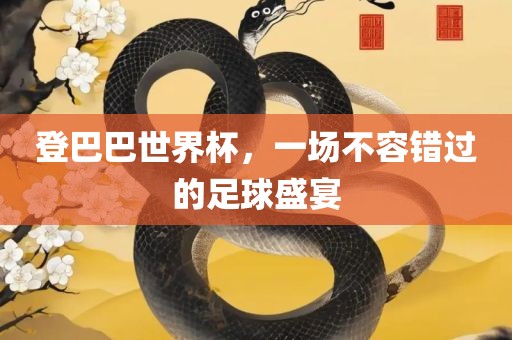 登巴巴世界杯，一场不容错过的足球盛宴