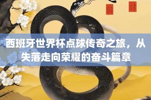 西班牙世界杯点球传奇之旅，从失落走向荣耀的奋斗篇章