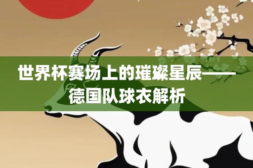 世界杯赛场上的璀璨星辰——德国队球衣解析