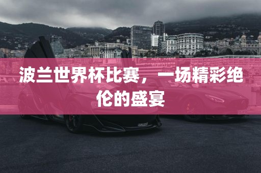 波兰世界杯比赛，一场精彩绝伦的盛宴