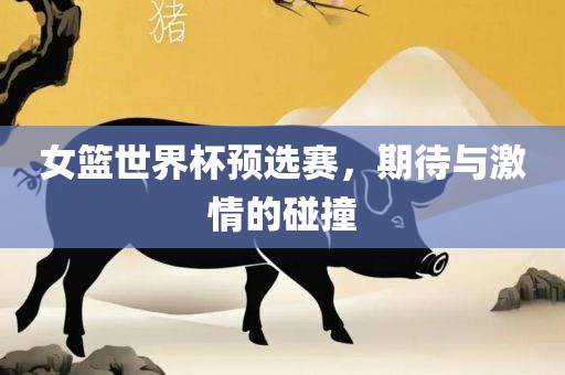女篮世界杯预选赛，期待与激情的碰撞洛阳市法福文化传播有限公司