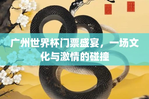 广州世界杯门票盛宴，一场文化与激情的碰撞